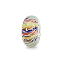 Charm Trollbeads Beads in vetro in Argento TGLBE-20121 - TGLBE-20121